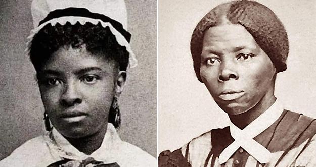 Mary Eliza Mahoney (left) and Harriet Tubman (right)