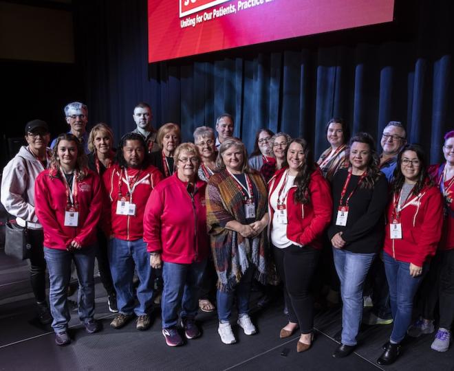 North Country NYSNA Nurses Pose for a Photo at 2025 Convention