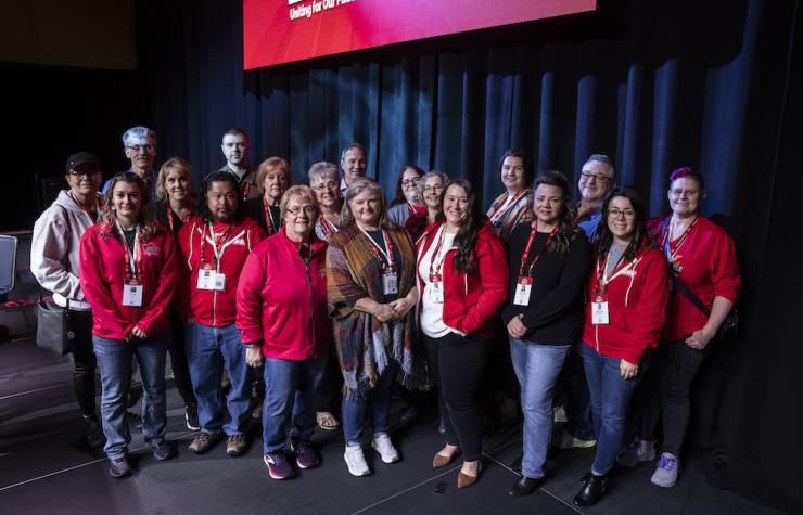North Country NYSNA Nurses Pose for a Photo at 2025 Convention