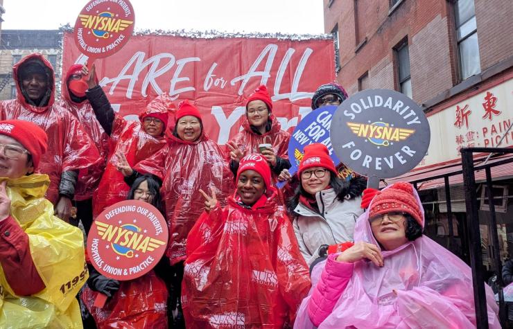 NYSNA nurses celebrate lunar new year