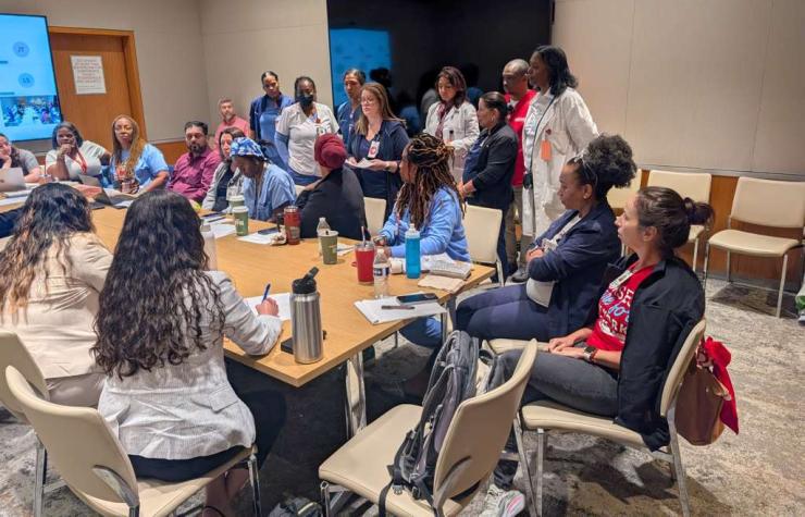 Montefiore Nurses Demand Respect at Labor-Management