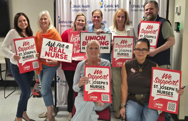 St. Joseph's Nurses Vote to Ratify New Contract