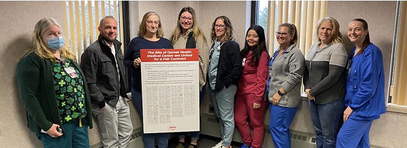 Garnet Nurses Reach Tentative Agreement