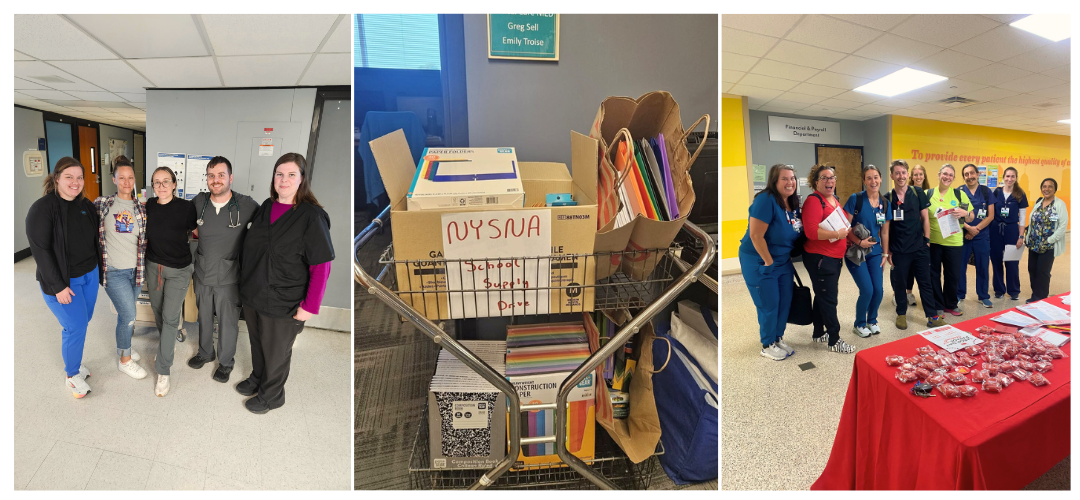 ECMC Nurses Win Staffing Fights, Engage in Their Community 