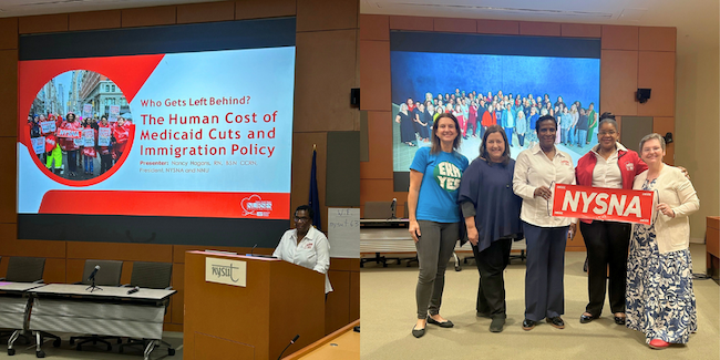 President Hagans Presents at AFL-CIO Women’s Committee Meeting