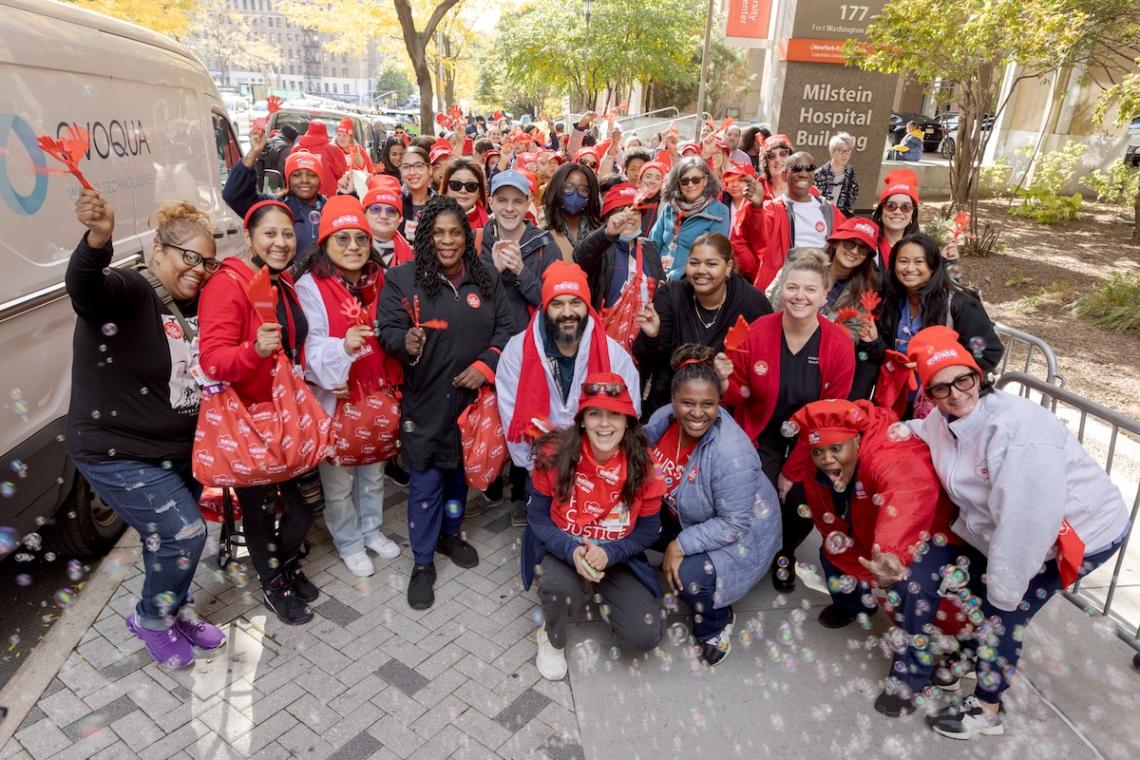 NYP Nurses Speak Out for a Fair Contract!