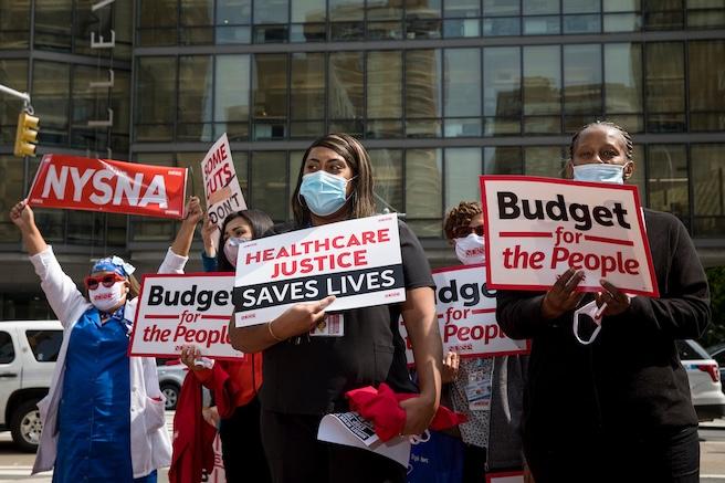 NYSNA Nurses Advocate for Healthcare Justice