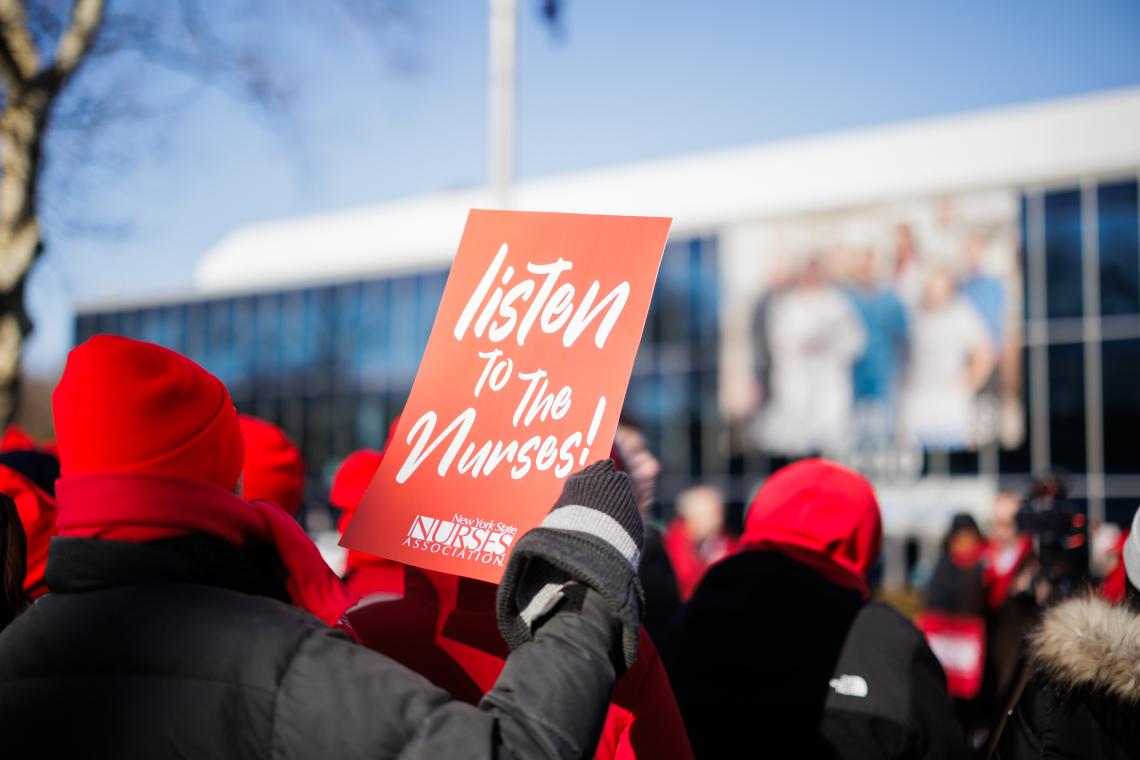Listen to the nurses sign