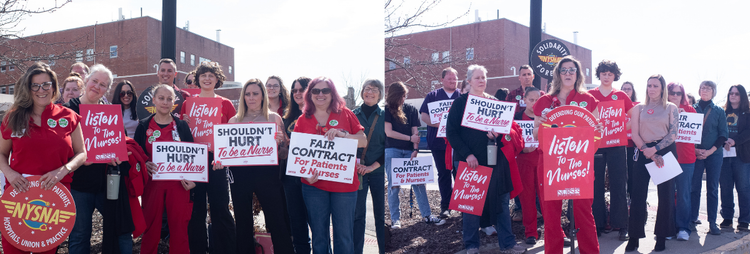 NYSNA nurses at WMC-HealthAlliance speak out against workplace violence