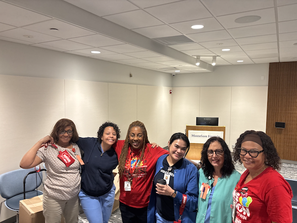 Montefiore Bronx nurse during Nurses Week