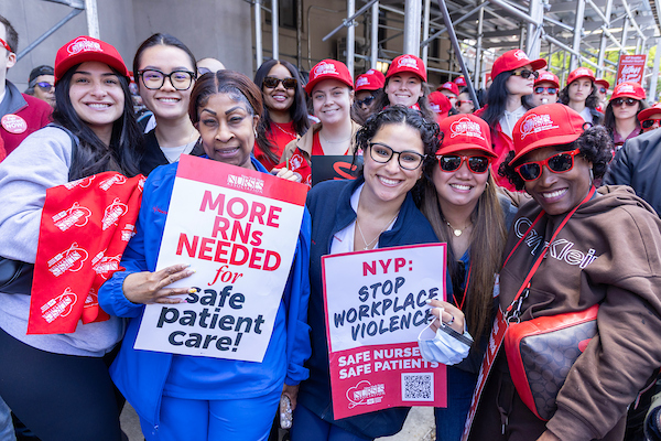 NYP-Brooklyn Methodist Hospital Nurses Fight for a Fair Contract