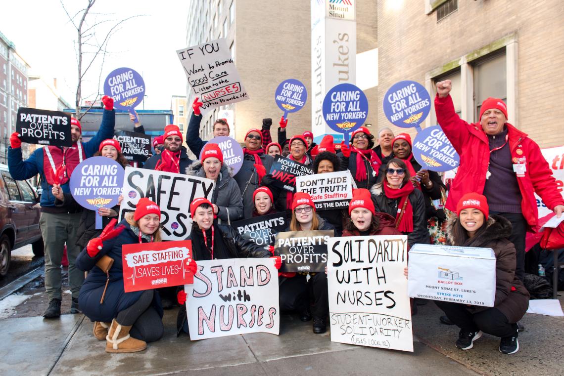 Rally in Support of Patient Care! | New York State Nurses Association