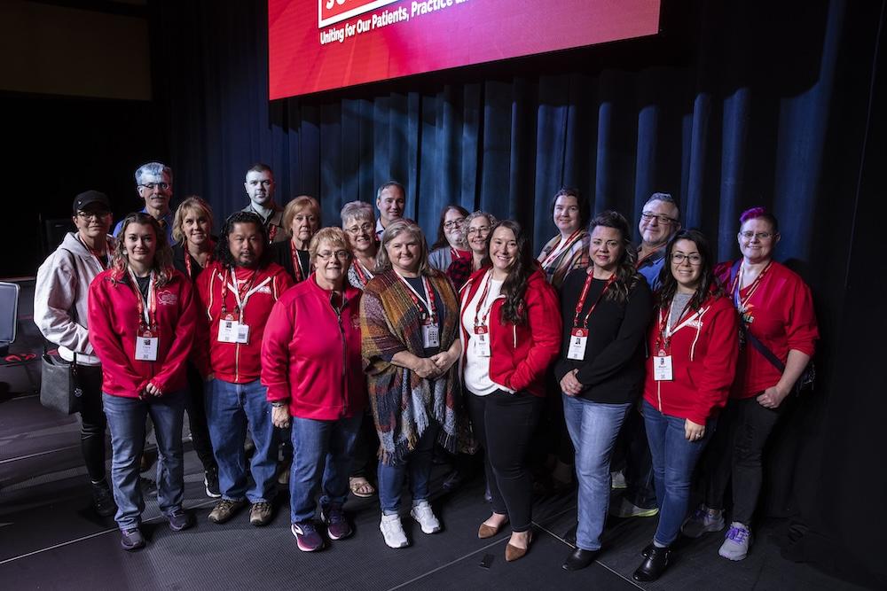 North Country NYSNA Nurses Pose for a Photo at 2025 Convention