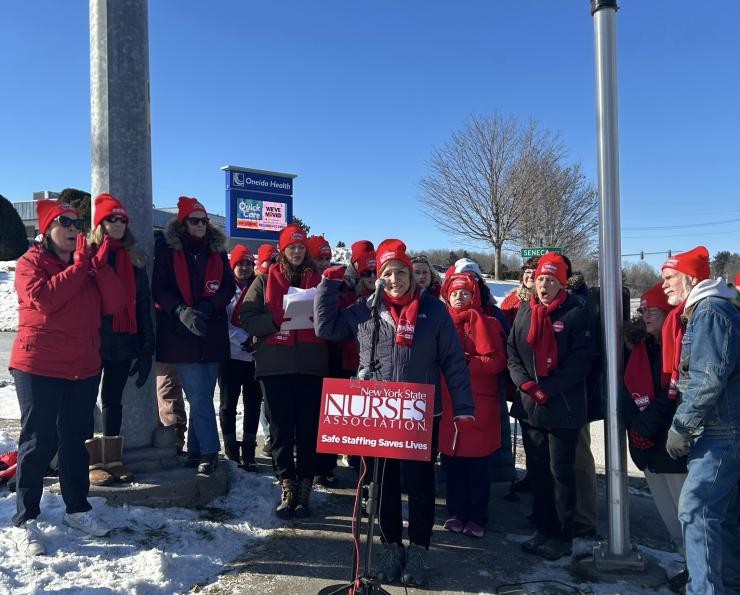 Oneida Nurses Speak Out for a Fair Contract
