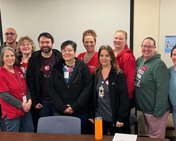 Oneida Nurses March on Boss