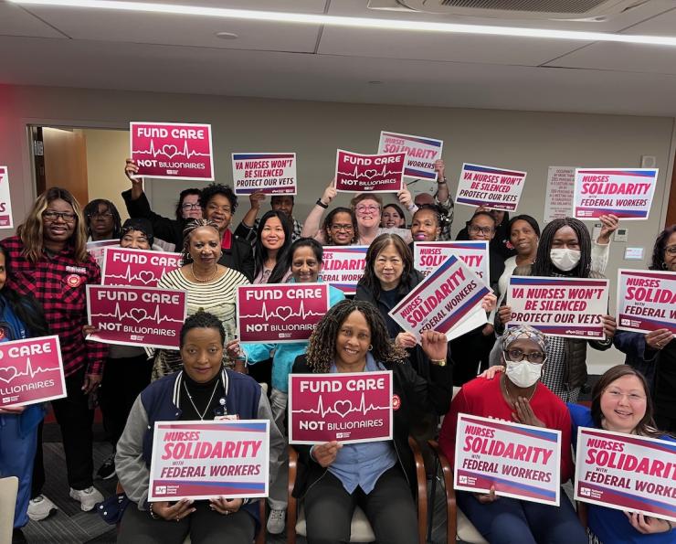 HANDS OFF Our Healthcare, Unions and Democracy! NYSNA Joins April 5 Day of Action