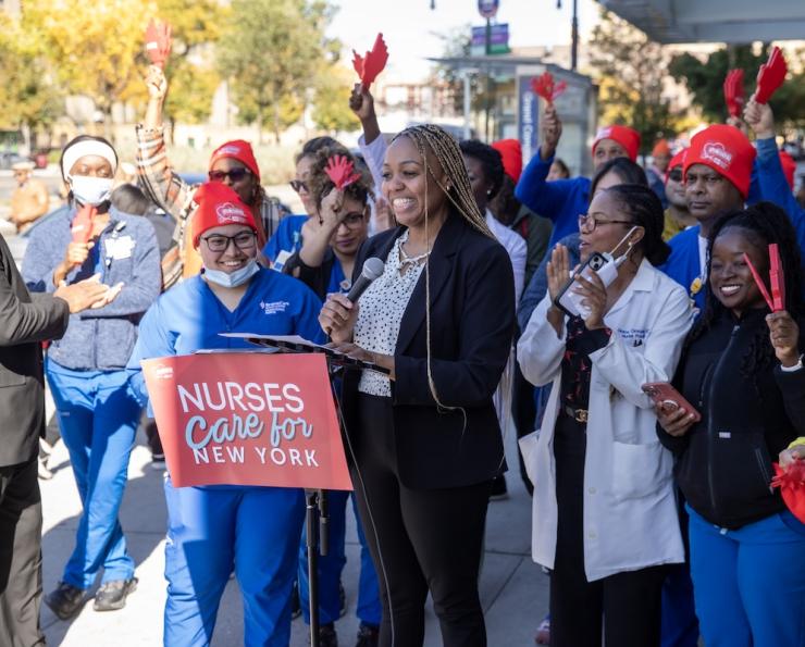 BronxCare Nurses Speak Out for a Fair Contract!
