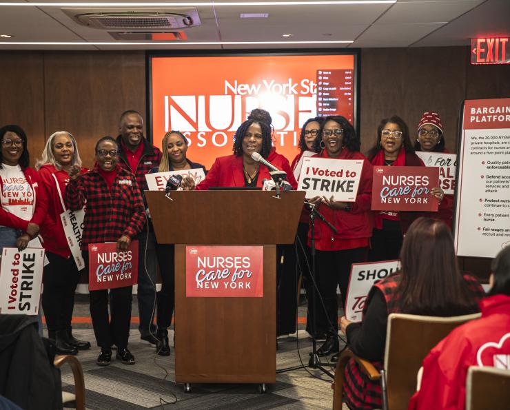 NYSNA Nurses Announce 97% Strike Vote Authorization