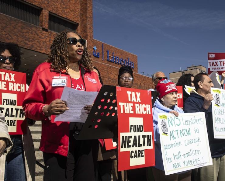 NYSNA Board Member Sonia Lawrence, BSN, RN Speaks Out to Protect New York’s Essential Plan and Patients