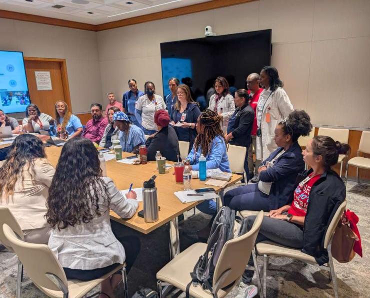 Montefiore Nurses Demand Respect at Labor-Management