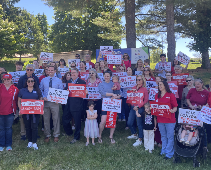 NYSNA Nurses at Northwell Health/Putnam Hospital Speak Out for a Fair Contract