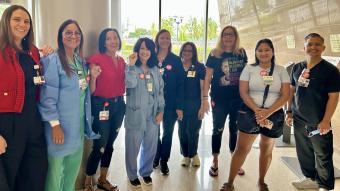 Mount Sinai South Nassau Nurses March on the Boss