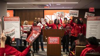 NYSNA Nurses Announce Strike Vote Authorization