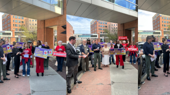 Albany Med Nurses Join 1199 Members to Speak Out Against Cuts