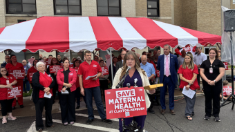 North Country Nurses Take Action to Save Maternal Health Services at North Star/Claxton-Hepburn