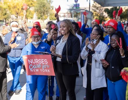 BronxCare Nurses Speak Out for a Fair Contract!