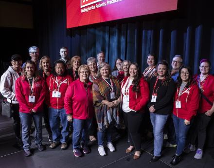 North Country NYSNA Nurses Pose for a Photo at 2025 Convention