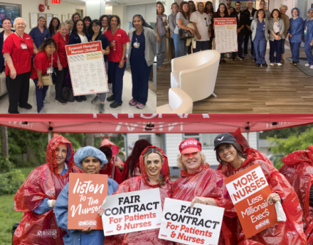 Collage of Nurses from Huntington, Plainview, and Syosset Hospitals
