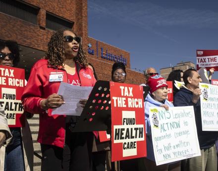 NYSNA Board Member Sonia Lawrence, BSN, RN Speaks Out to Protect New York’s Essential Plan and Patients