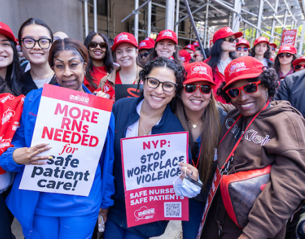 NYP-Brooklyn Methodist Hospital Nurses Fight for a Fair Contract